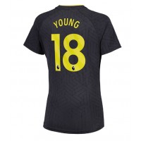 Everton Ashley Young #18 Vonkajší Ženy futbalový dres 2024-25 Krátky Rukáv